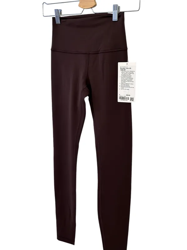 Lululemon Wunder Train High-Rise Tight 28" size 4 Espresso NWT Authentic - Image 11