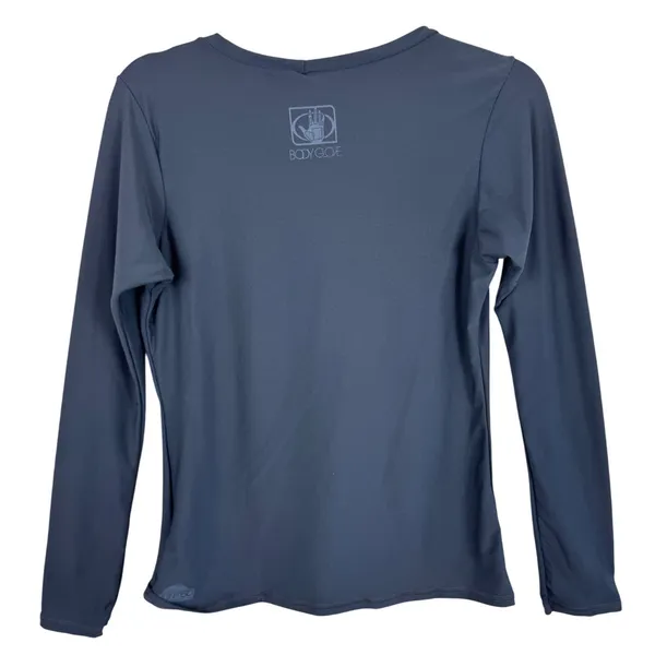 Body Glove NWT Womens Loose Fit Rashguard Black Long‎ Sleeve Swim Shirt Large - Image 2