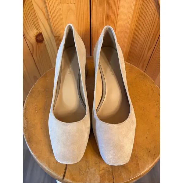 Saks Fifth Ave High Heel Suede Brenda Size 8m - Image 2