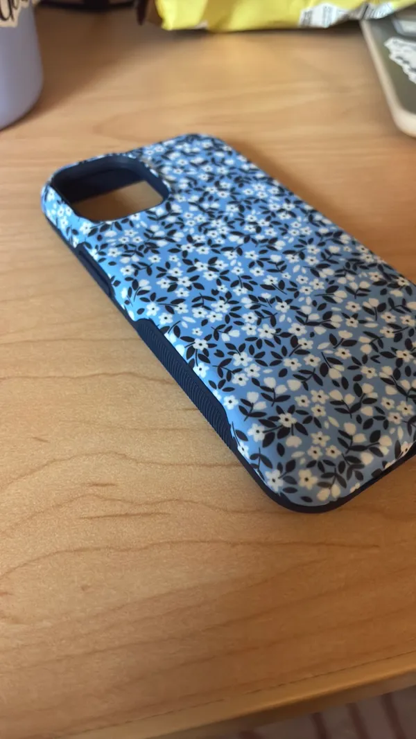 Blue flower Casely IPhone 12 mini case - Image 3