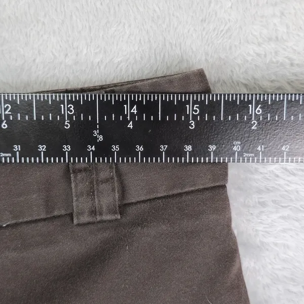 The Limited Cassidy Fit‎ Bermuda Chino Shorts Womens 6 Stretch Brown - Image 7