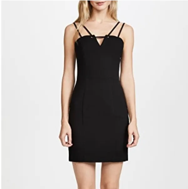 Revolve Black Mini Dress  - Image 2