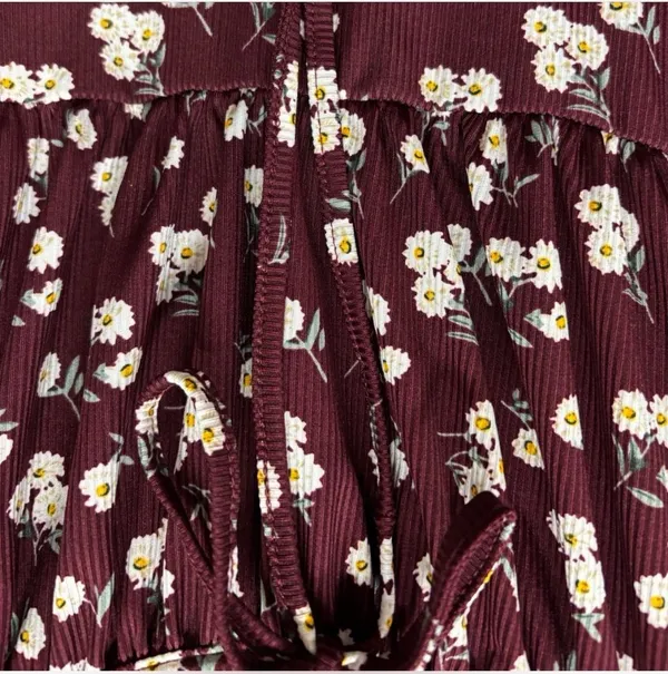 Women’s Burgundy Dress Red Size XXL - Image 2
