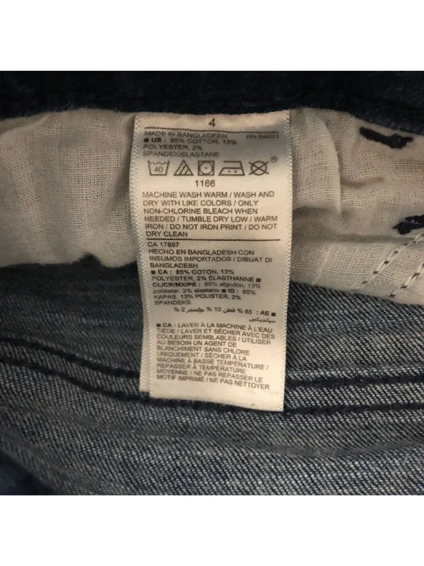 Old Navy Rockstar Super Skinny Ankle Jeans Mid-Rise Dark Wash 4 Womens Denim - Image 4