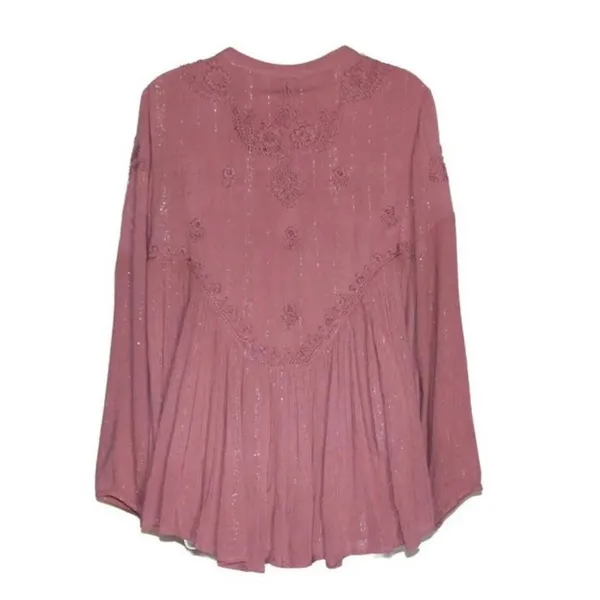 Rachel Zoe Babysoll‎ Peasant Style Blouse - Image 3