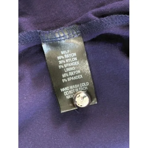 Lulu's Hometown Girl Skate Dress‎ Lapas Blue Halter SMALL Feminine Romantic - Image 9
