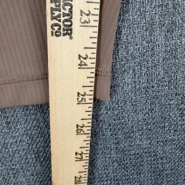Lululemon Wunder Train High-Rise Ribbed Tight 25" Taupetastic Size 6 Athletic - Image 8