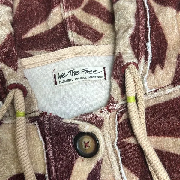 Free People We The Free Terry Cardi Size XS - Image 3