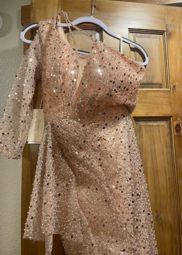 Prom Dress Pink - Image 2