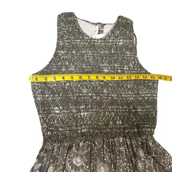 Abercrombie and Fitch Smocked Cotton Floral Dress - Size M - Image 5