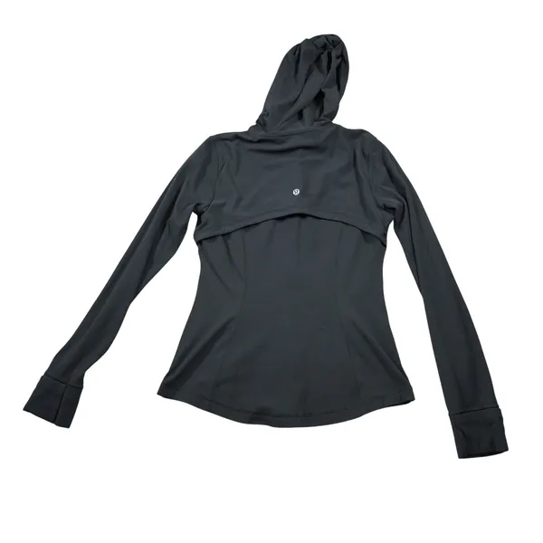 Lululemon Define Hoodie Black Full Zip Jacket Nulu Size 8 Casual Athleisure Yoga - Image 8