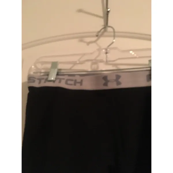 Under Armour Heat Gear Women's Fast Pitch Slider Shorts Baseball Size L Black - Image 4