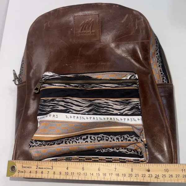 Aztec‎ cowhide leather Backpack - Image 15