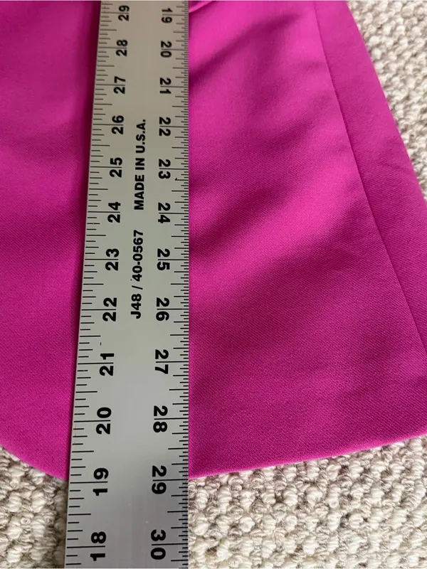 Zara Hot Pink Oversized Blazer Single Button Women’s Size Small Tailored Jacket - Image 5