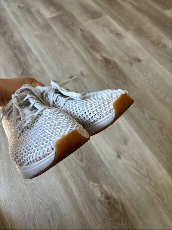 NOBULL White Mesh Runner Training Unisex Sneakers M 9/ W 10.5 - Image 6