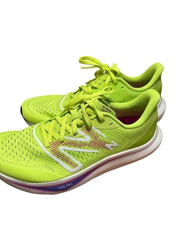 New Balance Womens Size 9 FuelCell Rebel Thirty Watt Cosmic Rose Lime Green Neon - Image 4