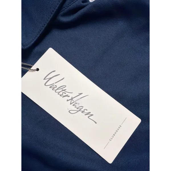 Walter Hagen Womens Clubhouse Pique Sleeveless Polo‎ Dark Navy XXL WGH11800 NWT - Image 2