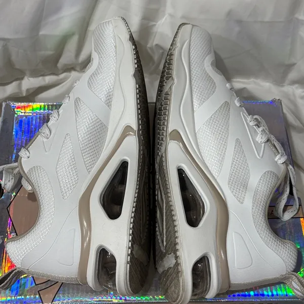 Skechers Street Women's Tres-Air Uno Modern Affair Casual Sneakers Sz 8 White‎ - Image 10