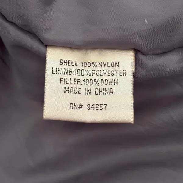 The North Face VTG y2k 800 Fill Down Snorkel Parka Sz XL?Red Faux Fur Belt - Image 9