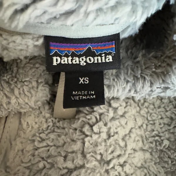 3006 | Patagonia Los Gatos Quarter Zip Fleece Pullover Grey Womens XS 25235 - Image 6
