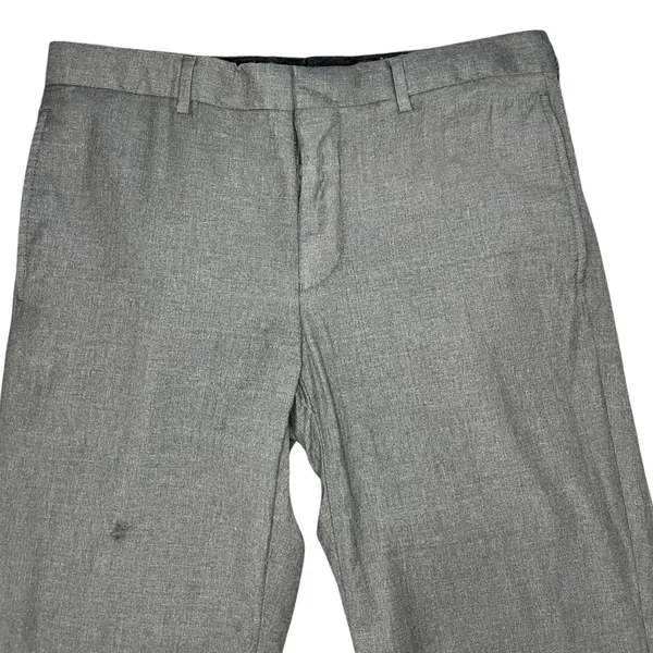 Givenchy Gray Dress Trousers pants professional office wear workwear wool - Image 2