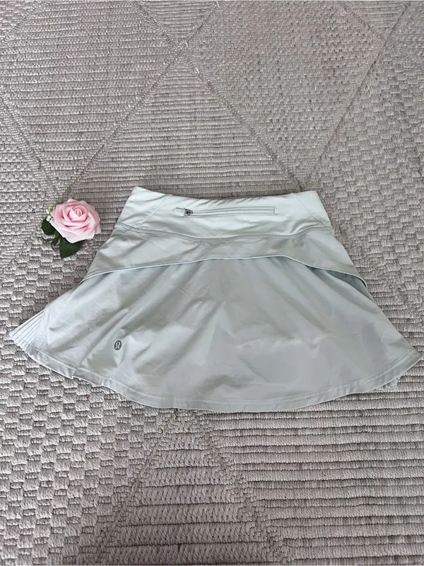 Lululemon Play Off The Pleats Light Mint Athletic Woman’s Skort size 0 - Image 6