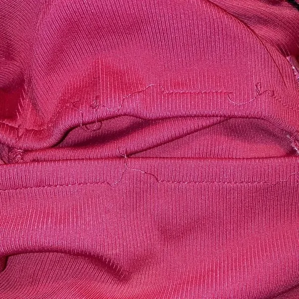 NBD by Revolve Women's Small Pink Xtina Ribbed Mini Dress v6x - Image 5