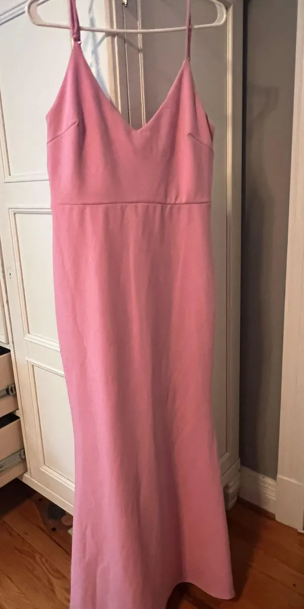 Lulus Pink Long Dress - Image 6
