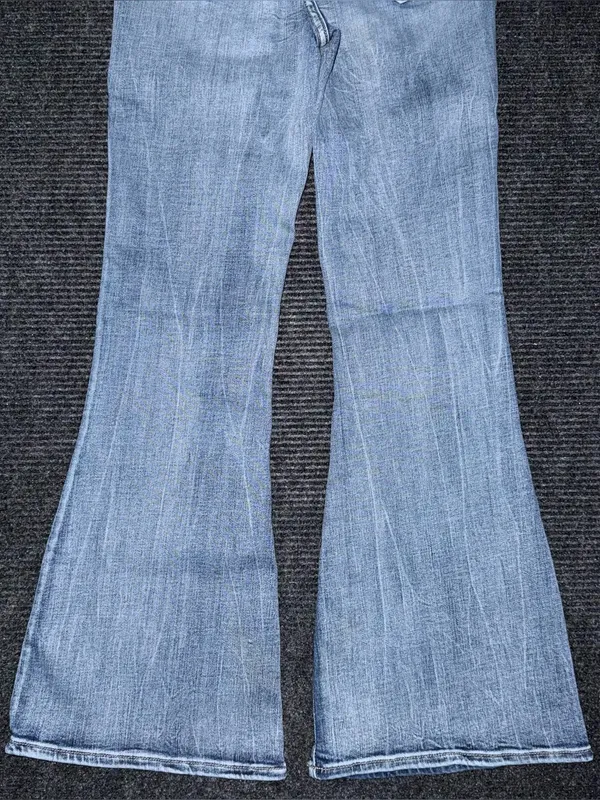 Buckle Black Fit No 75 Flare Leg Stretch Jeans 27 x 31 High Rise BBW1456R Boho - Image 7