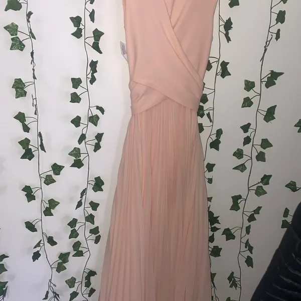 new size 4 womans light pink Fame and partners formal dress - Image 3