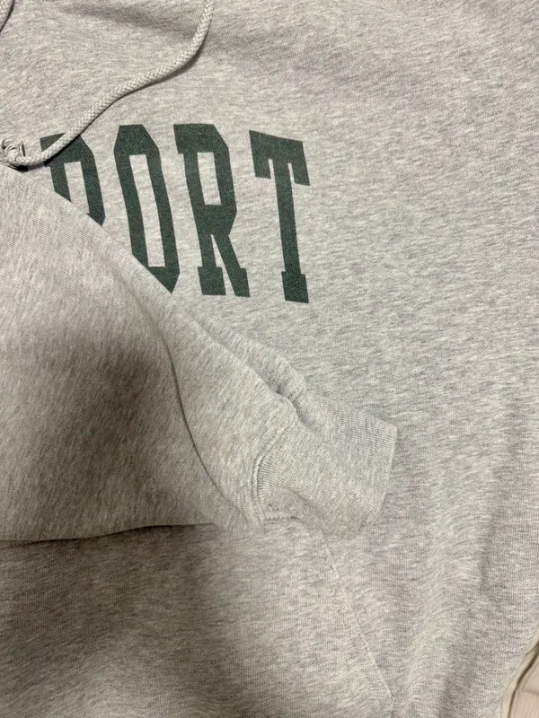 Grey Newport Brandy Melville Sweatshirt - Image 5