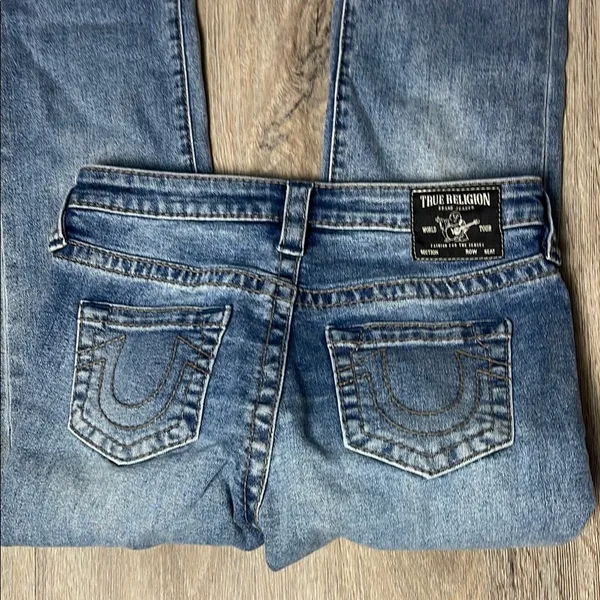 True Religion “Billy” Mid-Rise Women's Straight Leg Jeans - Image 9