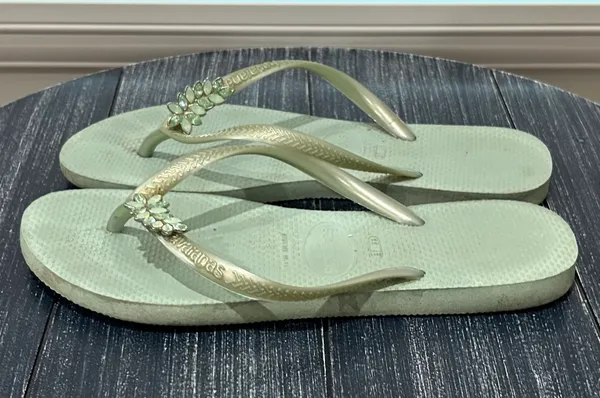 Havaianas Jeweled Flip Flops - Image 4
