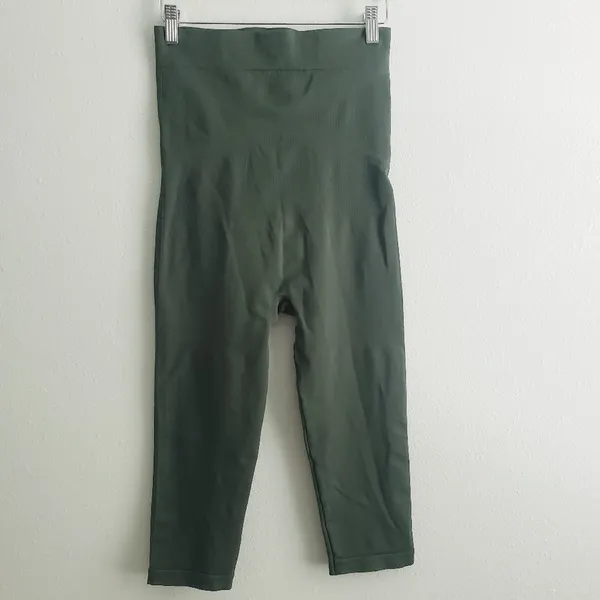 Blanqi Everyday Maternity Belly Rise Semi Cropped Leggings - Image 5