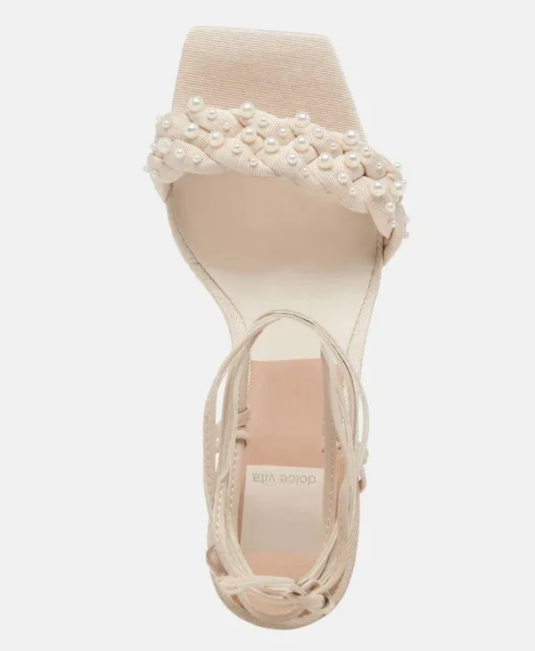 Dolce Vita Paxten Heels Vanilla Pearls - Image 4