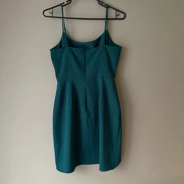 WAYF sz S green short cut out green mini‎ party dress - Image 4