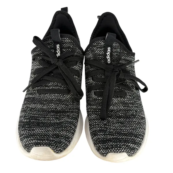 Adidas Cloudfoam‎ Pure Running Shoes Womens 7.5 Black White DB0694 Sneakers - Image 6