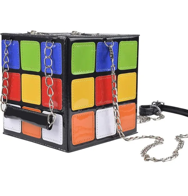 Rubik’s Cube Purse Handbag Multiple - Image 12
