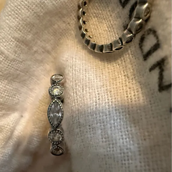Pandora Alluring Brilliant Marquise Stackable Rings - Image 6