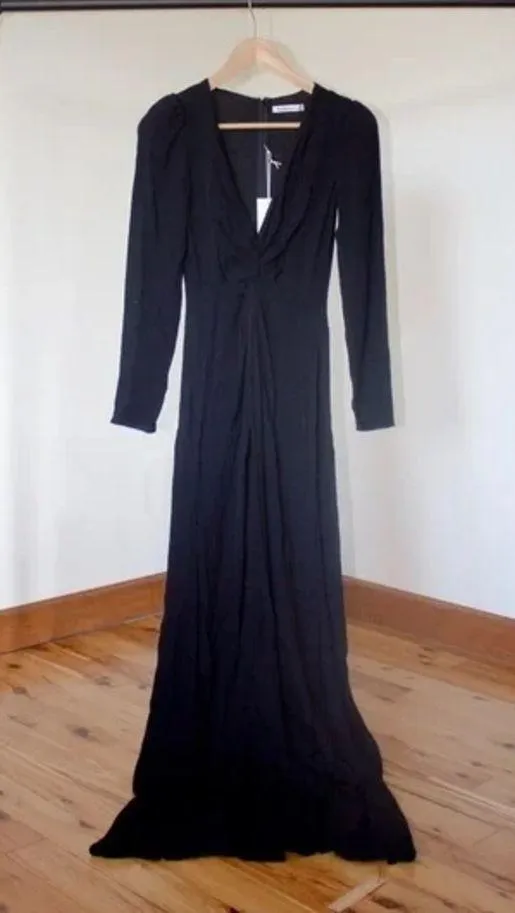 1HR SALE ⚡Reformation Gatsby Dress (Black) - Image 2