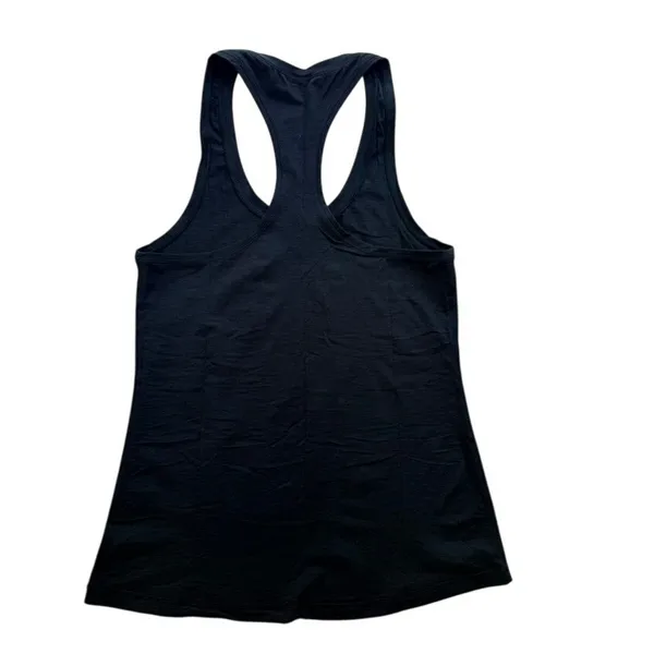 Vuori Lux Performance Tank Top Blue Size Small Racerback Gym Workout Stye VW108 - Image 5