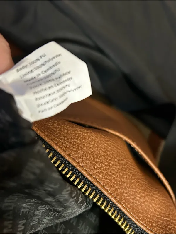 Steve Madden Tan Embossed Logo Crossbody Bag - Image 13