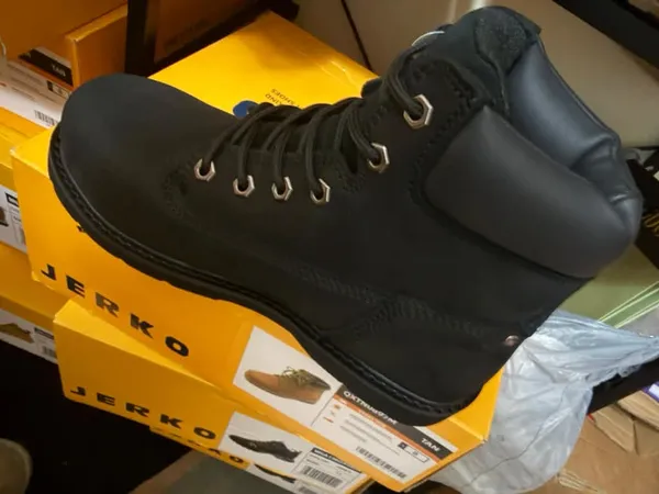 Women’s Black Lace-Up Ankle Boots – Sizes 5 & 7.5 - Image 2