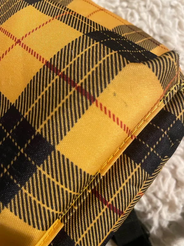 Dickies Yellow Plaid Backpack - Image 6