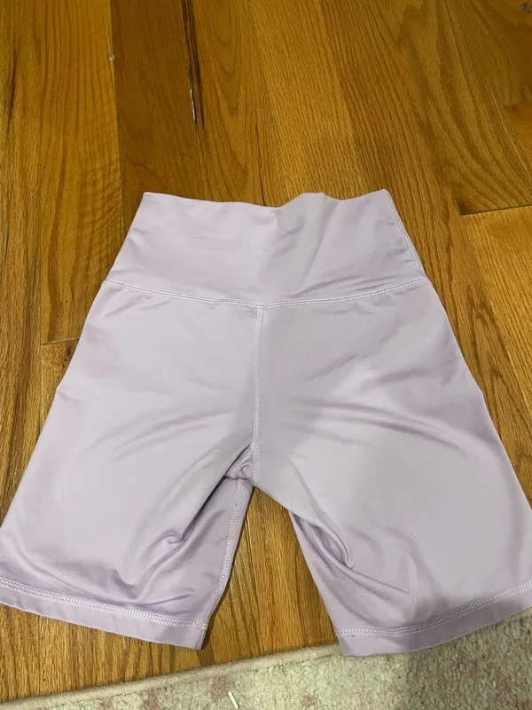 Aerie Lavender Biker Shorts size small 5” - Image 2