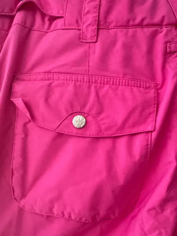 Roxy Hot Pink Women's 5k Silver Snow Pants - Image 7
