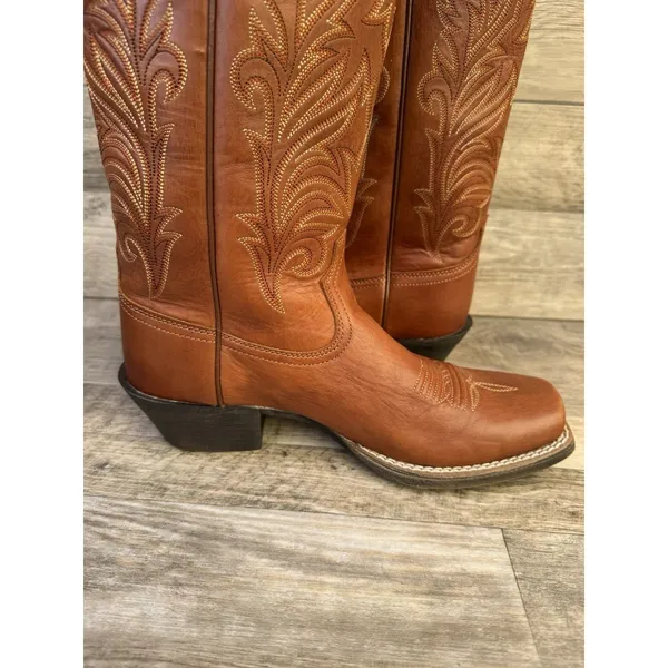 Ariat Women’s Round Up Stockyards Western Boot 10025043, Size 6.5B - Image 6