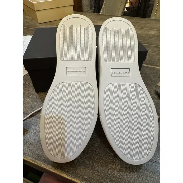 Club Monaco Jowenna White Low Top Sneaker Women's Size 9 Leather Classic! - Image 11