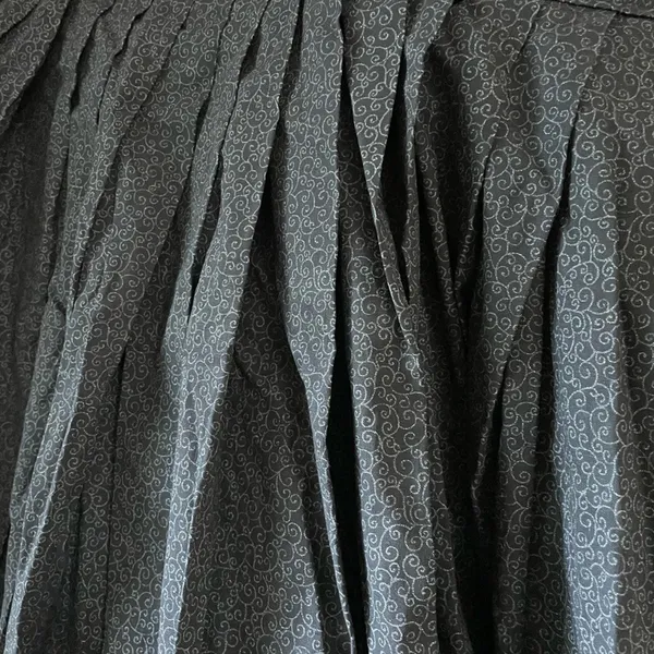 Victorian cotton skirt black Size L - Image 5