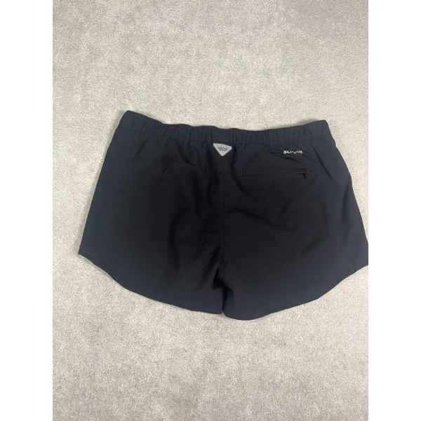 Columbia PFG Tamiami Shorts Womens L Pull On Elastic Black - Image 9